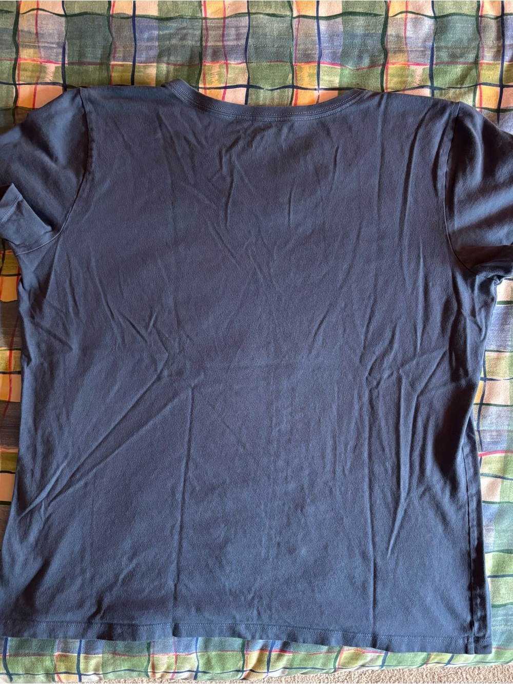 Life is Good Women's Blue Lotus V-Neck Tee - Picture 5 of 5